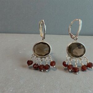 Sterling Silver Gem Drops